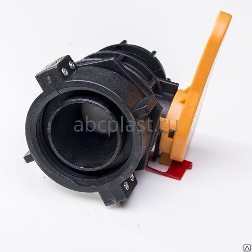 Сливной кран DN50 шаровый с упорной резьбой S75x6 (2”)      для еврокубов Schuetz